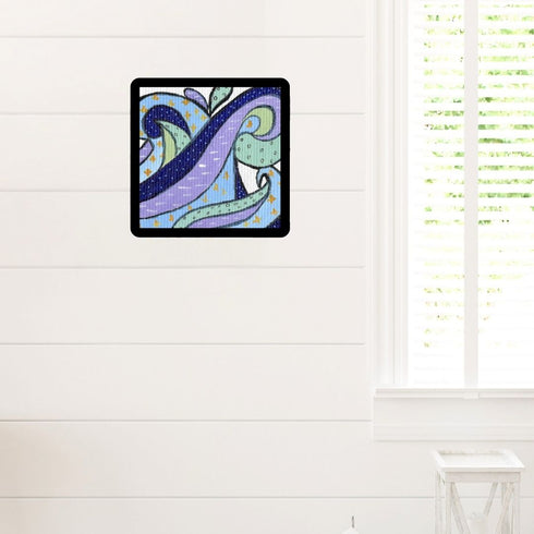 Move the Wave- Acrylic modern painting on 500 gsm paper