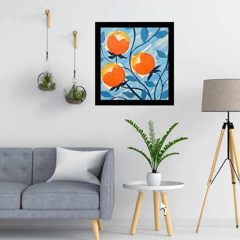 Baby Bloom- Acrylic floral painting on 300 gsm paper