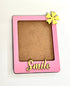 Photo frame with magnet handpainted wooden elegant style