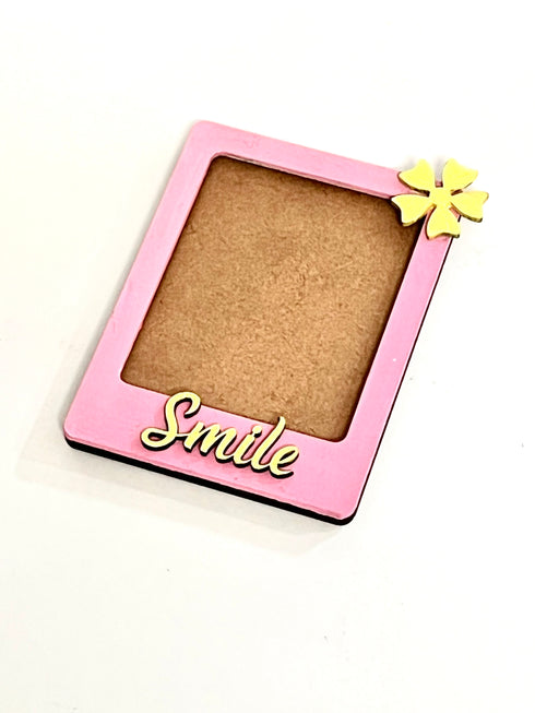 Photo frame with magnet handpainted wooden elegant style