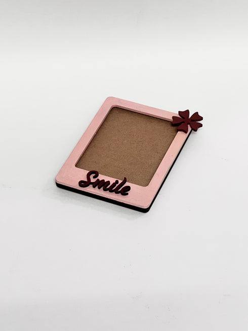 Photo frame with magnet handpainted wooden elegant style