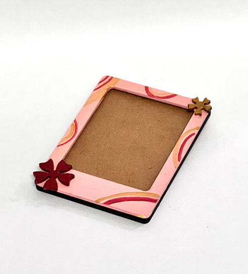 Photo frame with magnet handpainted wooden Trendy