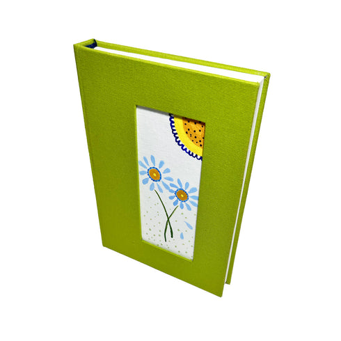 A5 Handbound Journal with Bookstring - Bright Green