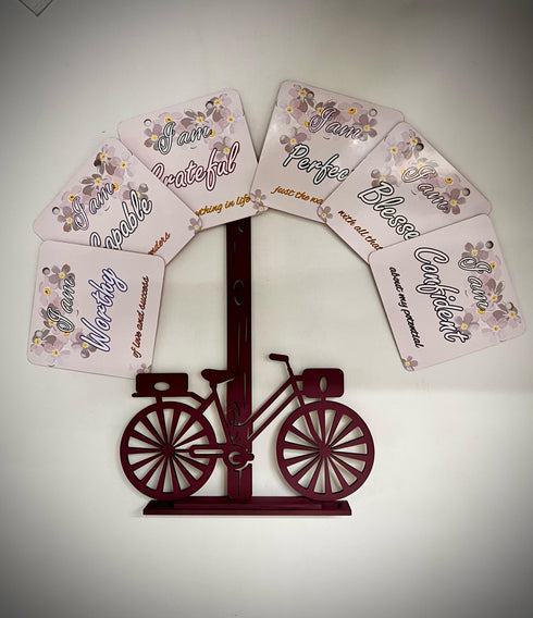 Affirmation Standee (Pink Floral)