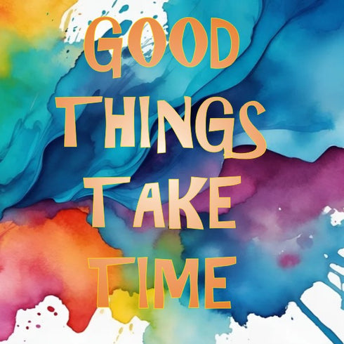 Positivity Magnet (colour spalsh background)