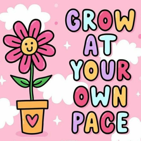 Positivity Magnet (thoughts and quips) Pink