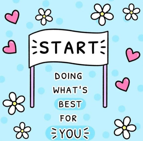 Positivity Magnet (thoughts and quips) Blue