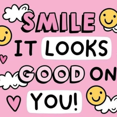 Positivity Magnet (thoughts and quips) Pink