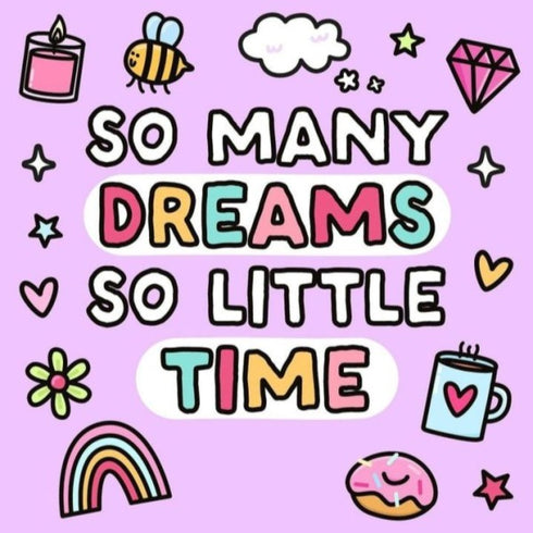 Positivity Magnet (thoughts and quips) Purple