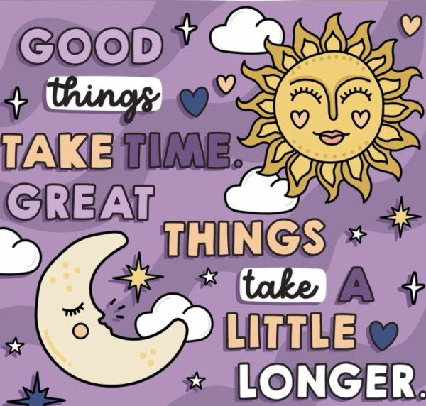 Positivity Magnet (thoughts and quips) Purple